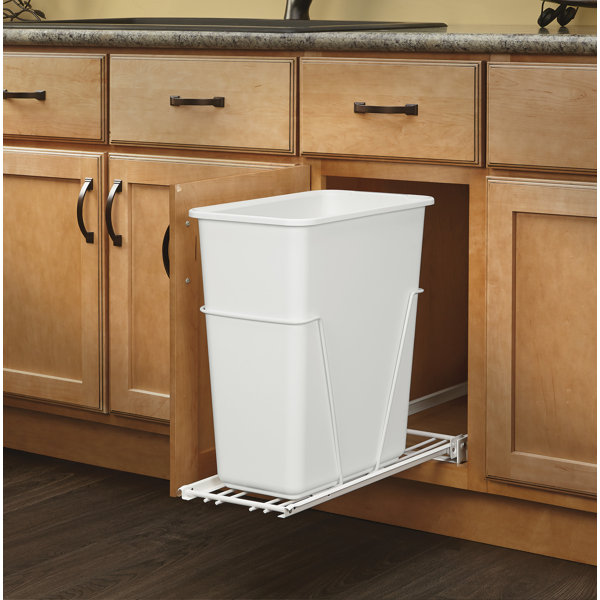 RevAShelf 7.5 Gallon Pull Out Trash Can & Reviews Wayfair